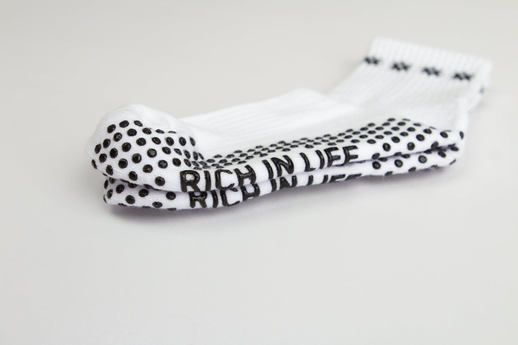PREORDER: Rich in Life Grip Socks